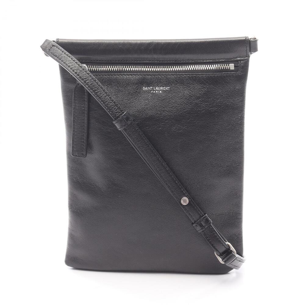 Saint Laurent Paris shoulder bag leather black